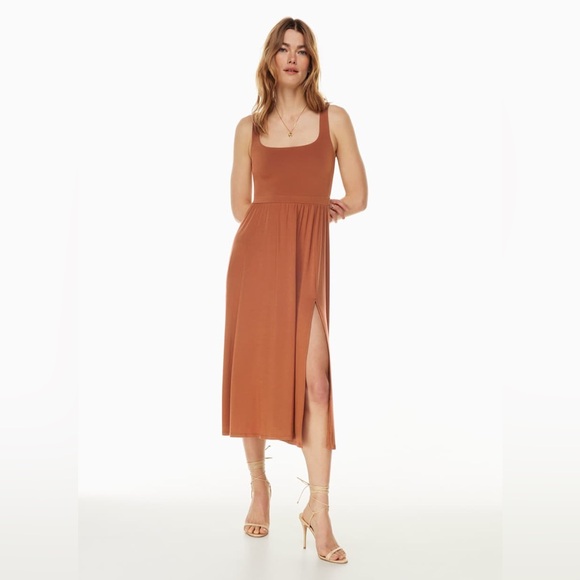 Wilfred Dresses & Skirts - Wilfred Market Slit MIDI Dress Warm Rose Size 2XL